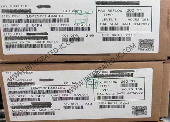 Field Programmable Gate Array 10M25DCF484C8G 675KBIT FBGA-484 1.2V MAX 10 Field Programmable Array