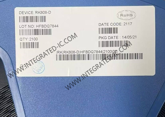 RK808-D Integrated Circuit Chip 2MHz Power Management IC Untuk Sistem Portable
