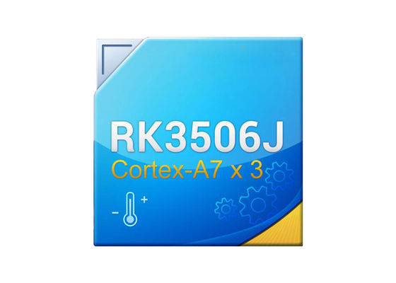 RK3506 AI Processor Chip Triple Core Cortex A7 AIoT Processor untuk Perhitungan Lanjutan