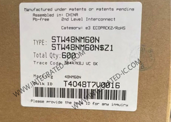 STW48NM60N Integrated Circuit Chip 600V MDmesh II N-Channel Power MOSFET Transistor