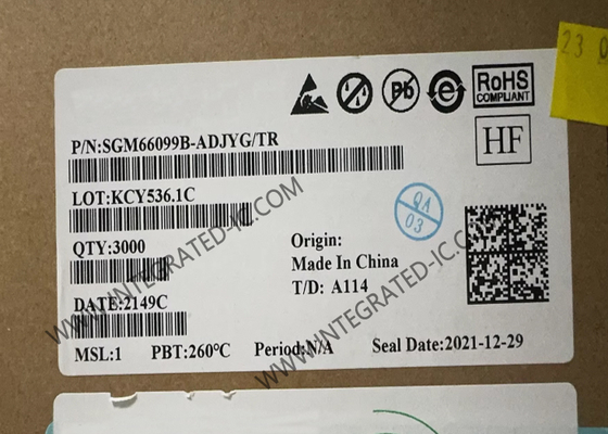 SGM66099B-ADJYG Chip Sirkuit Terpadu Konverter Boost Sinkron Regulator Step-Up