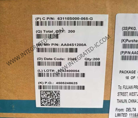 AA04S1200A Chip Sirkuit Terpadu 4W Modul Catu Daya AC/DC Output Tunggal