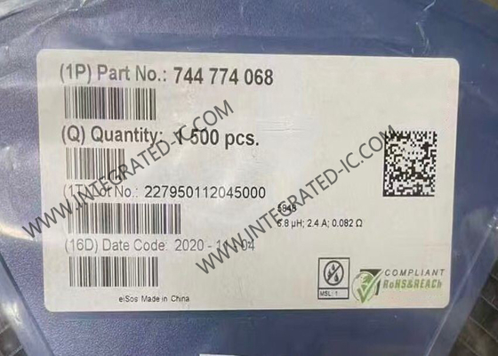 744774068 Integrated Circuit Chip 2.4A 6.8uH 82mΩ Induktor Daya