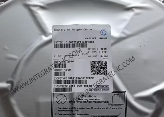 MGD3160AM515EKR2 Integrated Circuit Chip 15A Advanced Gate Driver Untuk MOSFET SiC