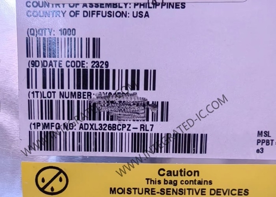 Sensor IC ADXL326BCPZ Akselerometer 3-Sumbu 16 g Daya Rendah