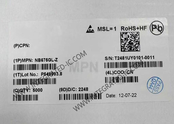 Chip Sirkuit Terpadu NB675GL 10A 24V COT Synchronous Buck Converter QFN21