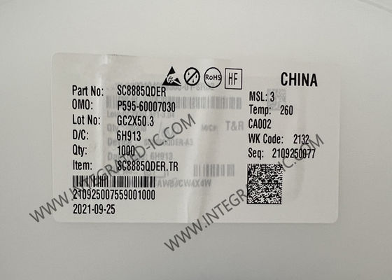 SC8885QDER Chip Sirkuit Terpadu Pengendali Pengisi Daya Buck-Boost Sinkron Dua Arah