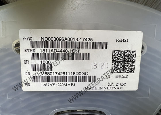 1267AY-220M=P3 Integrated Circuit Chip Wire Wound Ferrite Inductor 2.3A Induktor tetap