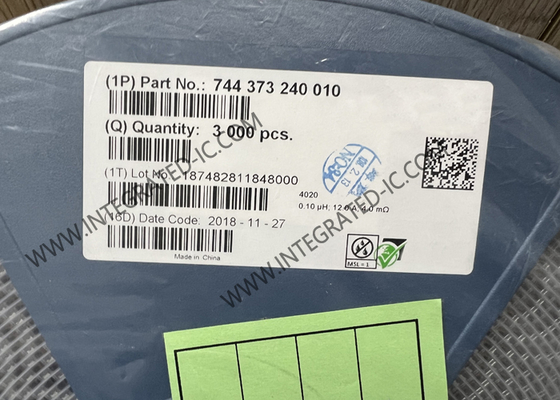 744373240010 Induktor Cetakan Berpelindung Chip Sirkuit Terpadu 100nH Induktor Daya SMT