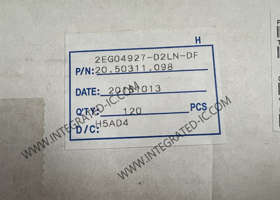 Konektor 2EG04927-D2LN-DF 98POS Konektor Tepi Kartu Bagian Tunggal