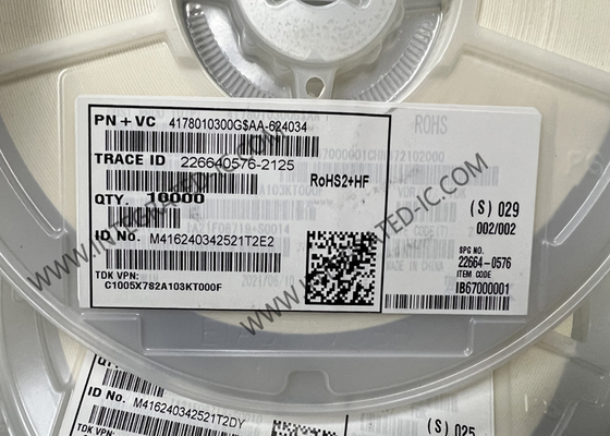 C1005X7S2A103KT000F Integrated Circuit Chip 0402 Inch Multilayer Ceramic Chip Capacitors