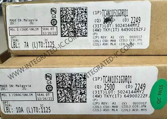 Integrated Circuit Chip TCAN1051GDRQ1 5-Mbps Transceiver CAN Otomotif