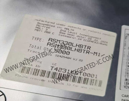 Sensor IC ASM330LHBTR Unit Pengukuran Inersia 6-Axis Kecepatan Tinggi Otomotif