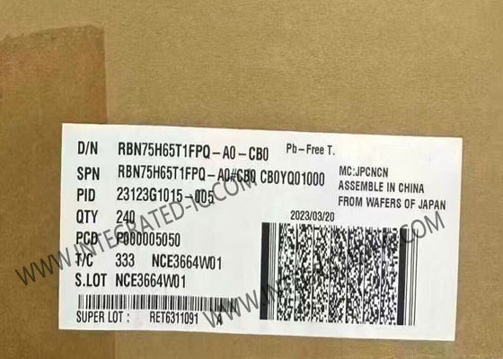 RBN75H65T1FPQ-A0 Integrated Circuit Chip 650V 75A Trench IGBT Transistor TO-247-3