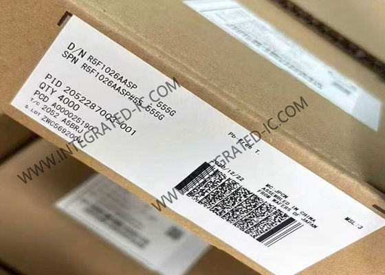 R5F1026AASP 16Bit Microcontroller MCU dengan RL78 Core dan Kecepatan 24MHz untuk Aplikasi Industri