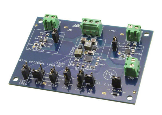 ADP5070CP-EVALZ Solusi Tertanam 2 Output Tidak Terisolasi DC/DC Step Up Evaluation Board