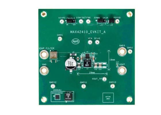 MAX42410EVKIT Solusi Tertanam 4.5V Untuk 36V Synchronous Buck Converter Evaluation Board