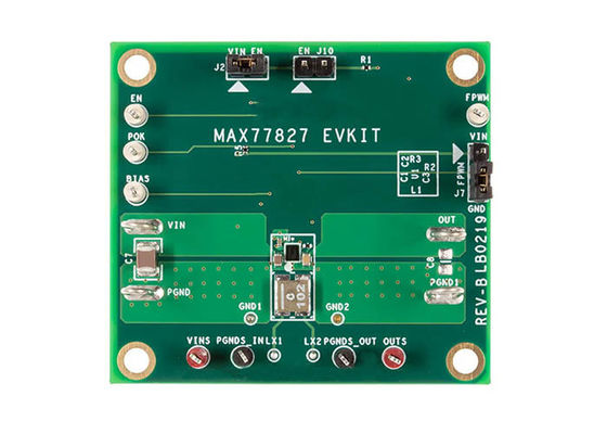 Papan Evaluasi Konverter Buck-Boost 1.6A 1.8V ke 5.5V MAX77827EVKIT Embedded Solutions