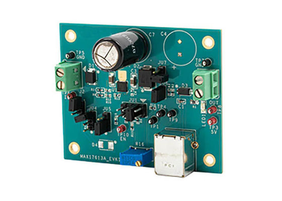 Papan Evaluasi Pembatas Arus 3A MAX17613AEVKIT Embedded Solutions 4.5V Hingga 60V