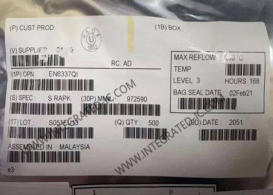 EN6337QI PowerSoC Integrated Circuit Chip dengan 3A Output Current 95% Efficiency dan 2MHz Switching Frequency