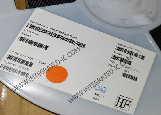 PS8803CQFN52GTR Integrated Circuit Chip USB-C 10Gbps Switch IC dengan Paket QFN52 untuk Aplikasi USB 3.1 Gen2