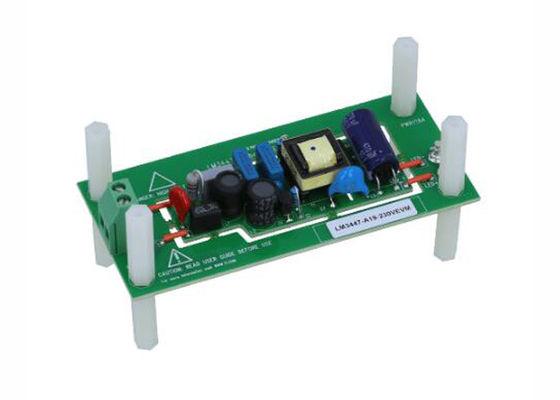 Modul Evaluasi Solusi Tertanam LM3447-A19-230VEVM Papan Pengendali Flyback LM3447