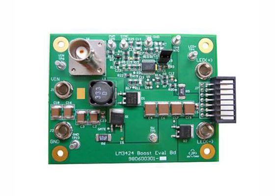 LM3424BSTEVAL Solusi Tertanam Pengontrol NFET LM3424 Papan Evaluasi Boost