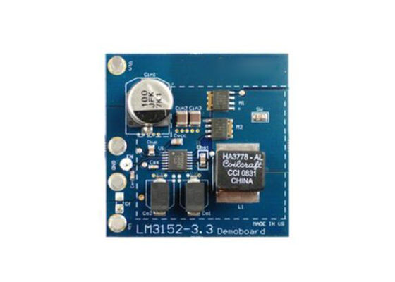 Papan Demonstrasi Solusi Tertanam LM3152-3.3DEMO Pengontrol SIMPLE SWITCHER LM3152