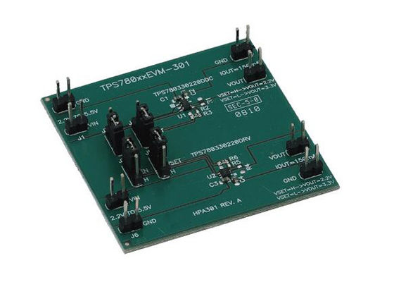 TPS780XXEVM-301 Solusi Tertanam Regulator LDO TPS780330220 Modul Evaluasi Regulator Dropout Rendah