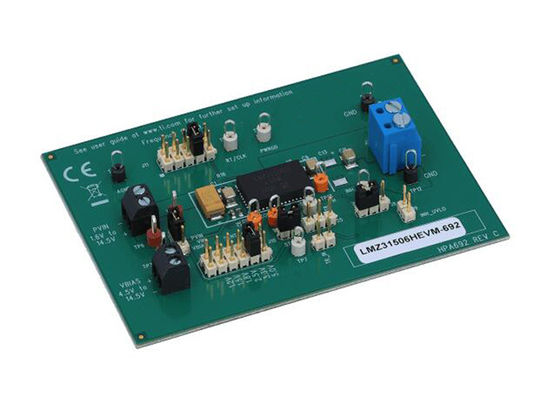 Papan Evaluasi Modul Daya Buck Sinkron 6A Embedded Solutions LMZ31506HEVM-692