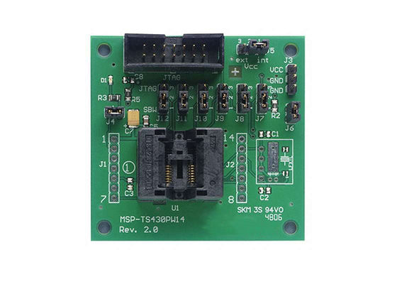Papan Pengembangan Target-Socket MSP430 Stand-Alone MSP-TS430PW14 Embedded Solutions