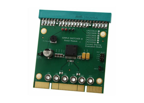 Papan Evaluasi Berbagi Arus 8A Solusi Tertanam LMZ23608EVAL Modul Simple Switcher