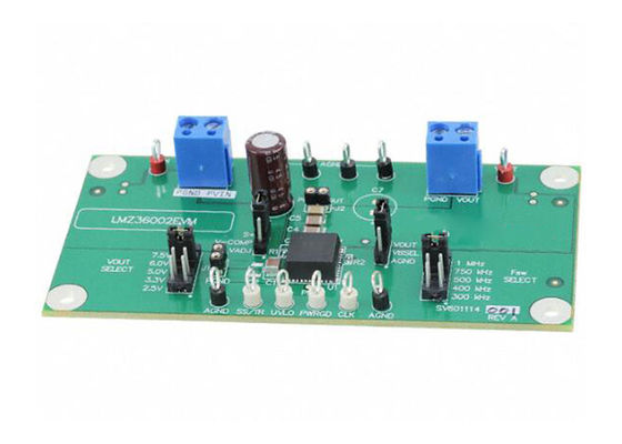 Papan Evaluasi Modul Daya Simple Switcher Solusi Tertanam LMZ36002EVM