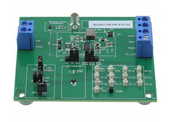 BQ24170EVM-610-5V Solusi Tertanam Pengisi Daya Baterai Buck Sinkron 1-3 Sel 4A Modul Evaluasi