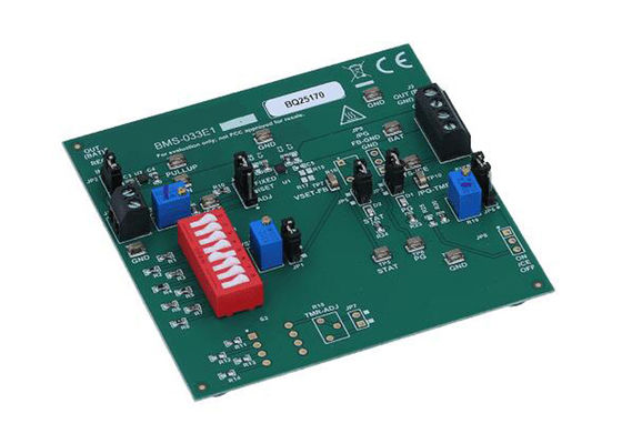 Solusi Tersemat BQ25170EVM Modul Evaluasi BQ25170 Pengisi Daya Baterai Linear 800mA