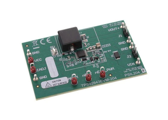 Papan Evaluasi Driver LED yang Dapat Diredupkan TPS92643EVM-204 Embedded Solutions 3A10V Hingga 36V