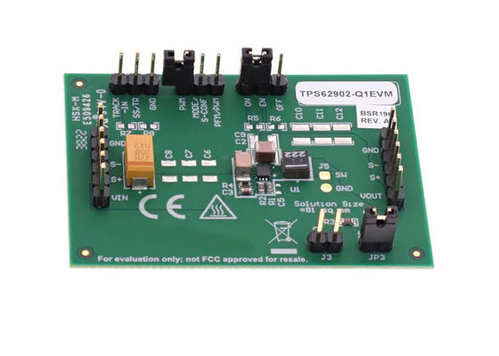 TPS62902-Q1EVM Solusi Tersemat 2A Automotive Low IQ Buck Converter Papan Evaluasi