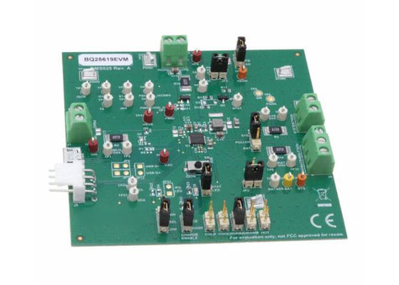 Modul Evaluasi Solusi Tertanam BQ25619EVM Pengisi Daya Baterai Buck Sel Tunggal 1.5A