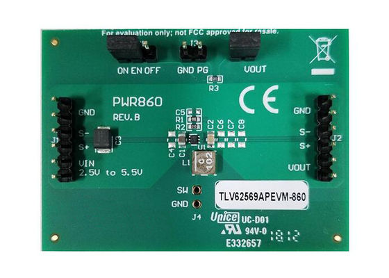 TLV62569APEVM-860 Solusi Tertanam TLV62569A Modul Evaluasi Konverter Buck