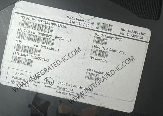 Chip Sirkuit Terpadu DS2483R dengan Catu Daya Arus 300µA dan Protokol 1-Wire® dalam Paket SOT-23-6