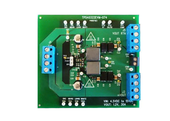TPS40322EVM-074 Papan Evaluasi Solusi Tertanam Dual-Phase Synchronous Buck Converter