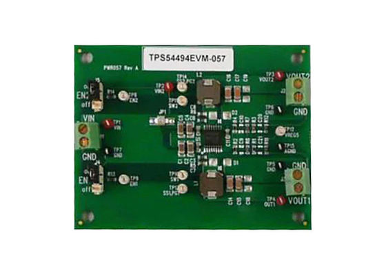 TPS54494EVM-057 Embedded Solutions Dual Channel Synchronous Step-Down Switcher Evaluation Board