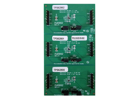 TPS62800EVM-892 Solusi Embedded 1A Step-Down Converters Dengan 2.3uA Iq Evaluation Module