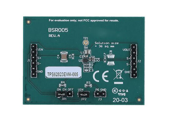 TPS62823EVM-005 Solusi Tertanam Step Down Converter TPS62823 Modul Evaluasi Kontrol DCS