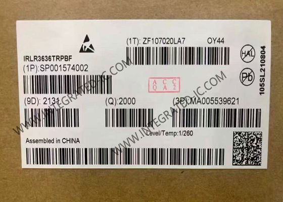 IRLR3636TRPBF 60V 99A Power MOSFET Transistor HEXFET N-Channel dengan 6,8 mOhms RDS ((ON) dalam Paket DPAK-3