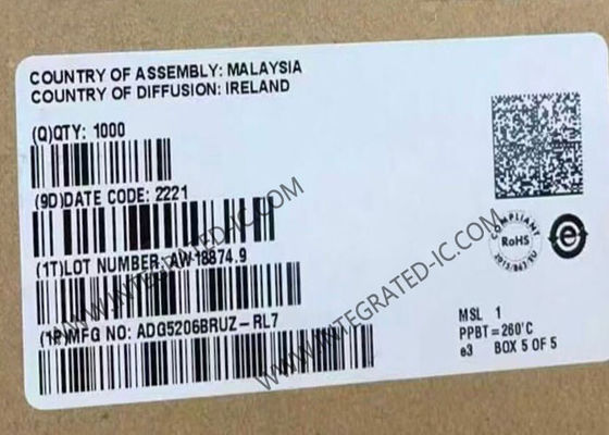 ADG5206BRUZ 16-Channel CMOS Analog Multiplexer Integrated Circuit Chip dalam Paket TSSOP28