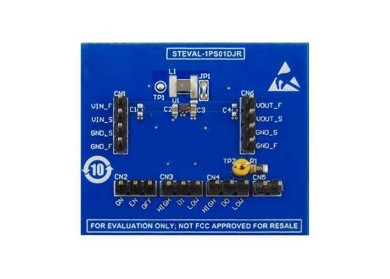 STEVAL-1PS01DJR Solusi Tertanam ST1PS01DJR Synchronous Step Down Converter Evaluation Board