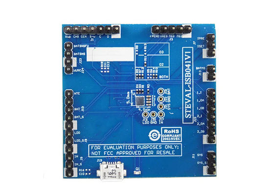 STEVAL-ISB041V1 Embedded Solutions Battery Charger Power Management Evaluation Board (Dewan Evaluasi Manajemen Daya Baterai)