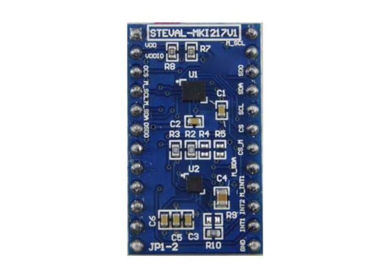 Papan Adaptor Solusi Tersemat STEVAL-MKI217V1 LSM6DSOX IMU 6-Axis Sensor Magnetik LIS2MDL