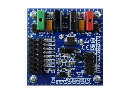 STEVAL-AKI002V1 Solusi Tertanam ADC1283 Analog Untuk Digital Converter Evaluation Board